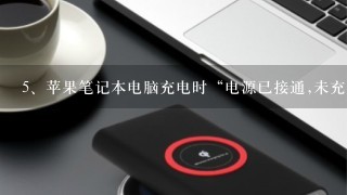 苹果笔记本电脑充电时“电源已接通,未充电”怎么办