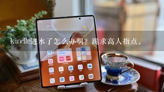 kindle进水了怎么办啊？跪求高人指点。