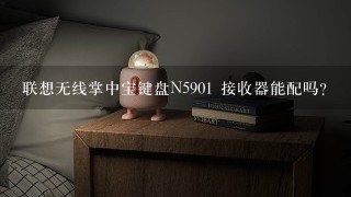 联想无线掌中宝键盘N5901 接收器能配吗？