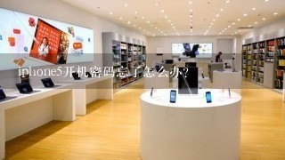 iphone5开机密码忘了怎么办？