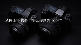 从网上下载书，怎么导到到ibook？