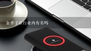 金斧子在行业内有名吗