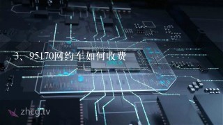 95170网约车如何收费