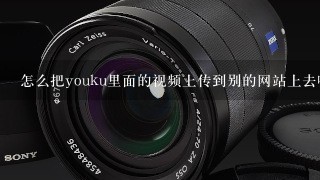 怎么把youku里面的视频上传到别的网站上去呢