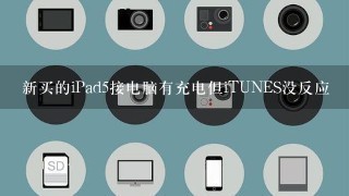 新买的iPad5接电脑有充电但iTUNES没反应