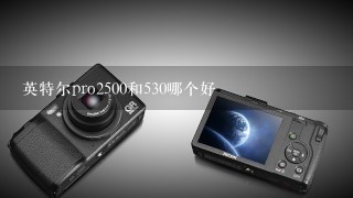 英特尔pro2500和530哪个好