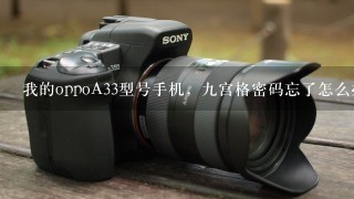 我的oppoA33型号手机，九宫格密码忘了怎么办