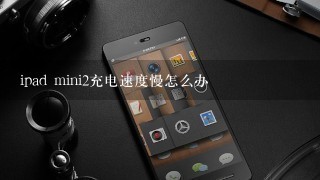 ipad mini2充电速度慢怎么办